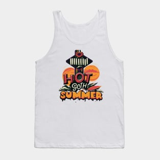 Hot Goth Summer Vintage Tank Top